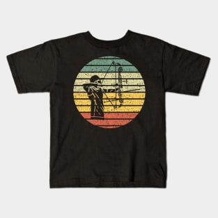 Vintage Bowyer Silhouette Kids T-Shirt